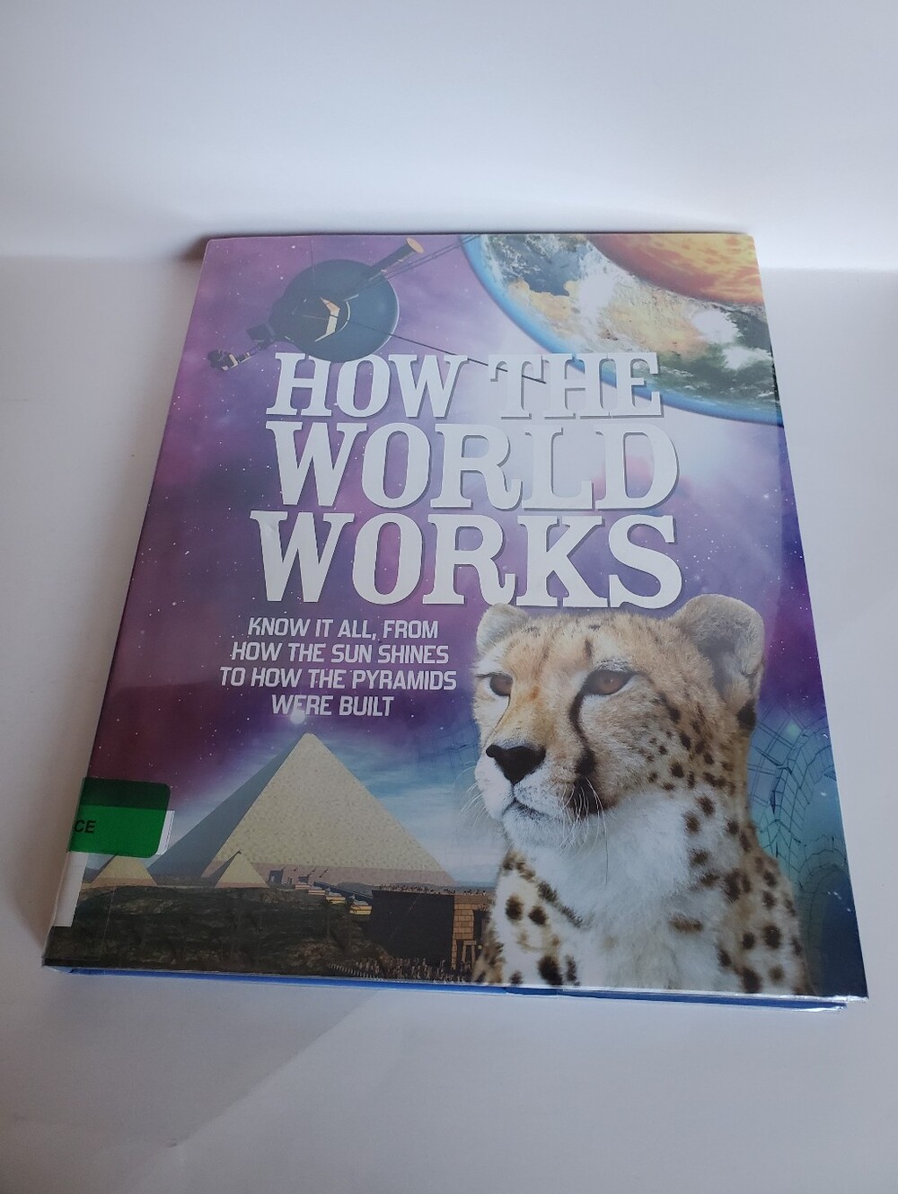 How The World Works Illustrated Reference Book - Hardcover Preowned